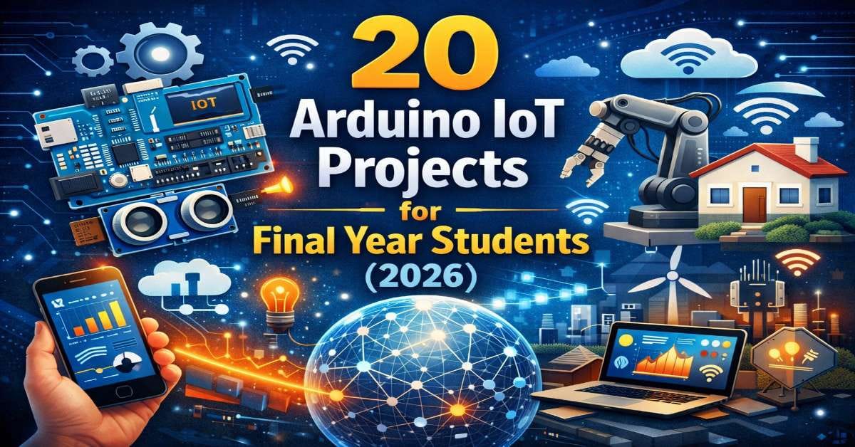 Arduino IoT projects for final year students 2026 with practical project ideas